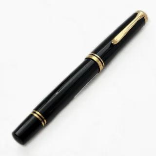 【Pelikan】百利金 M600 黑色鋼筆(送原廠4001大瓶裝墨水)
