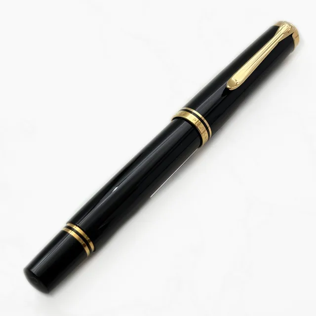 【Pelikan】百利金 M600 黑色鋼筆(送原廠4001大瓶裝墨水)