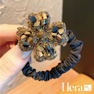 【HERA 赫拉】韓國輕奢水鑽ins髮圈 H115080501(輕奢 水鑽 ins 髮圈)