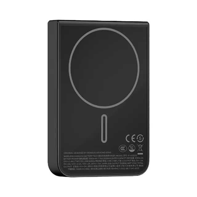 【Momax】半固態10000mAh磁吸行動電源 Qi2.2 25W (型號1-Power S.Pass☆)