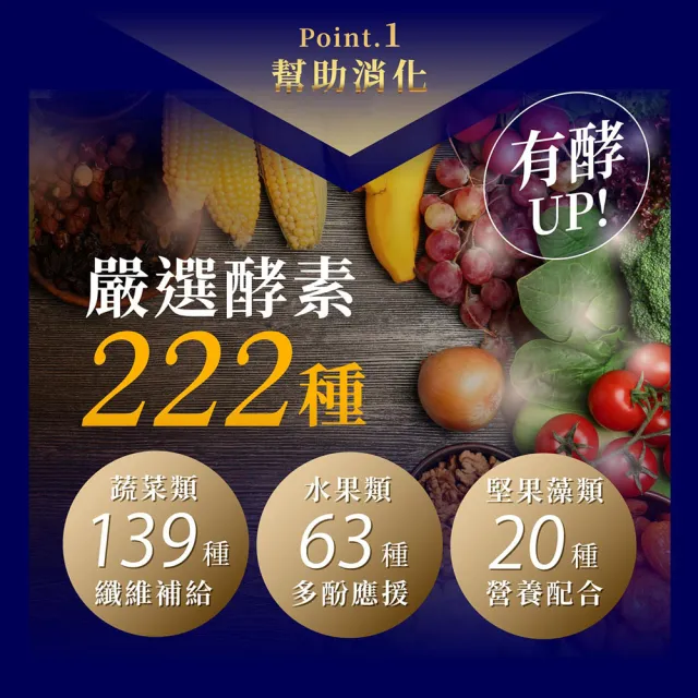 【Simply 新普利】超濃代謝夜酵素錠EX30顆 x2盒(排便順暢.促進代謝.GABA.酵素)