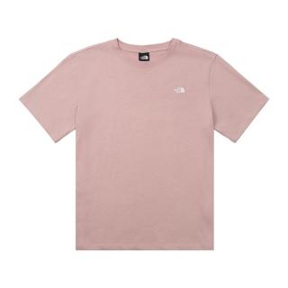 【The North Face】北臉 短袖上衣 女 純棉 W HIKE RLX SS TEE GRAPHIC 粉 NF0A8JKZ0SO