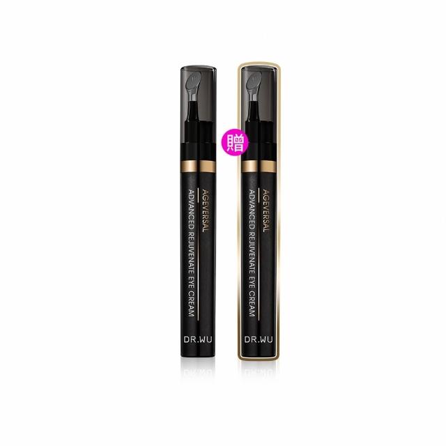 【DR.WU 達爾膚】超逆齡肌因撫紋眼霜15ML(添加類泌體！2入組)