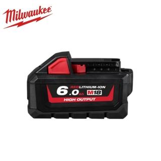 【Milwaukee 美沃奇】18V 高輸出 6.0Ah 鋰電池 M18HB6 M18 HB6