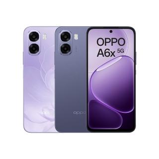 【OPPO】官方直營 A6x 5G 6.75吋(4G/128G/聯發科天璣6300/5000萬鏡頭畫素)