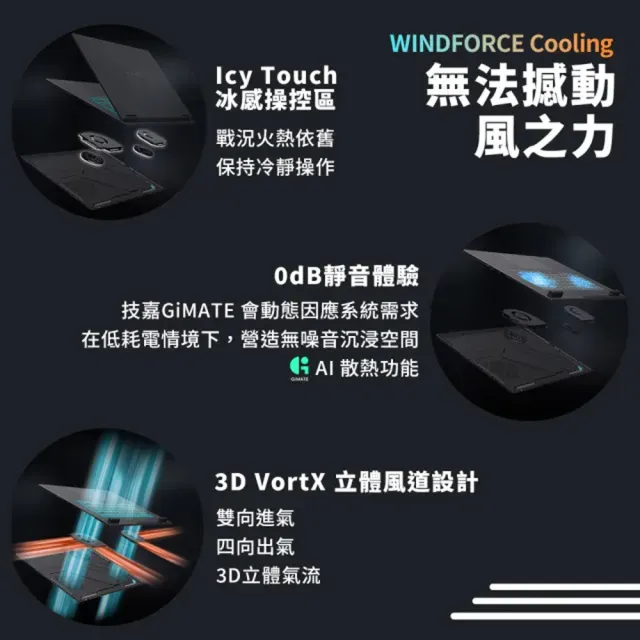 【GIGABYTE 技嘉】16吋 i5-13420H RTX5060 電競筆電(A16 CVHH3TW893SH/16G/512G/Win11/WUXGA)