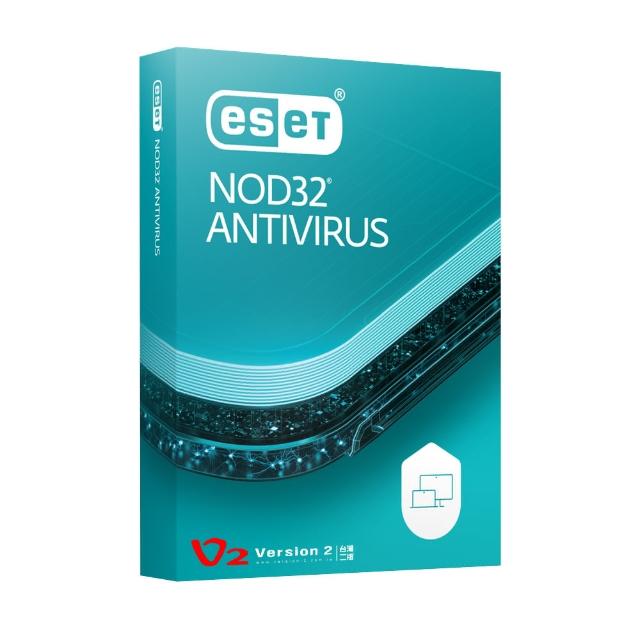 【ESET】防毒軟體 ESET NOD32 Antivirus(單機1年版)