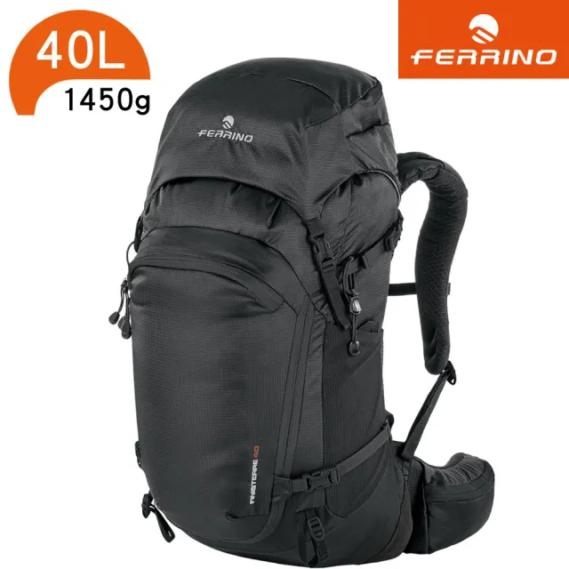 【FERRINO】雙11 登山健行網架背包 黑色 Finisterre 40 75747