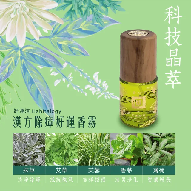 【好運道】龍藏萬福-吉陽五行開運香霧-胡桃木噴霧瓶1入(故宮龍藏經 好運 招財 平安)