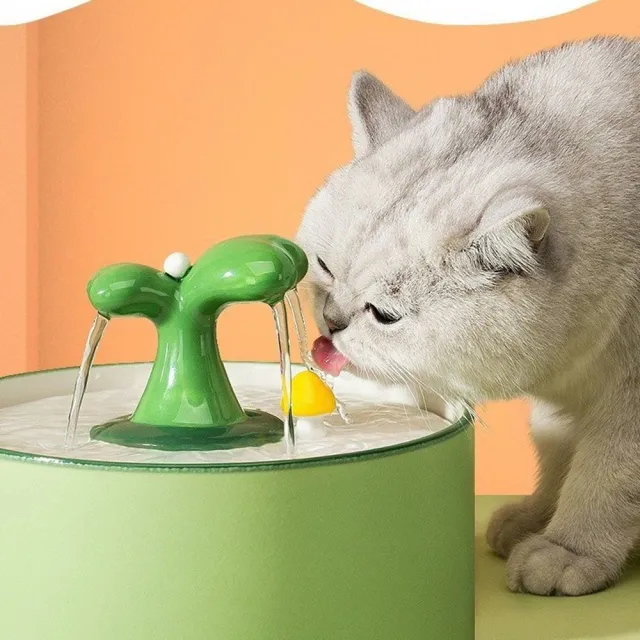 【MOOG 沐格】小樹苗陶瓷寵物飲水機 貓咪自動飲水器 循環活水機 狗狗飲水碗（其他規格）