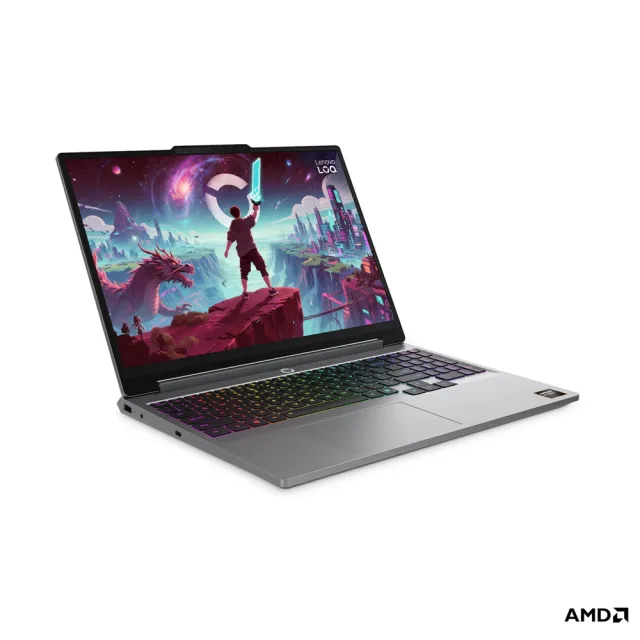 【Lenovo】65W快充組★15.3吋Ryzen 7獨顯RTX5050電競筆電(LOQ/R7-250/16GB/512GB/W11)