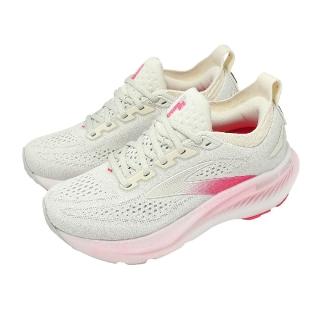 【BROOKS】慢跑鞋 Glycerin GTS 23 D 寬楦 女鞋 米白 甘油系列 氮氣 1204921D119