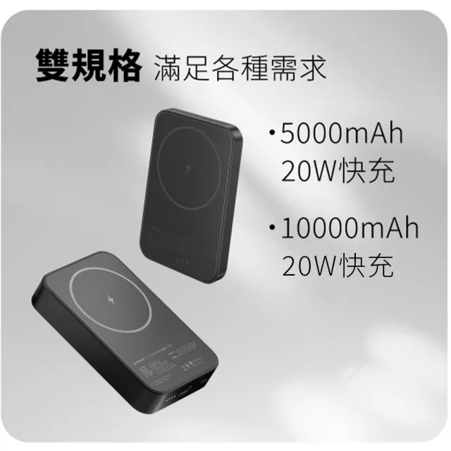 【grantclassic】穩如鈦山 TITANSHIELD MagSafe 固態行動電源 10000mAh (五合一 官方直營)