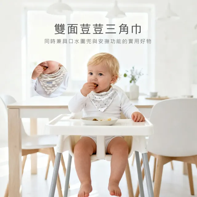 【KU.KU. 酷咕鴨】KUKU PLUS極簡幾何神奇荳荳安撫毯套組彌月禮盒(多款任選)