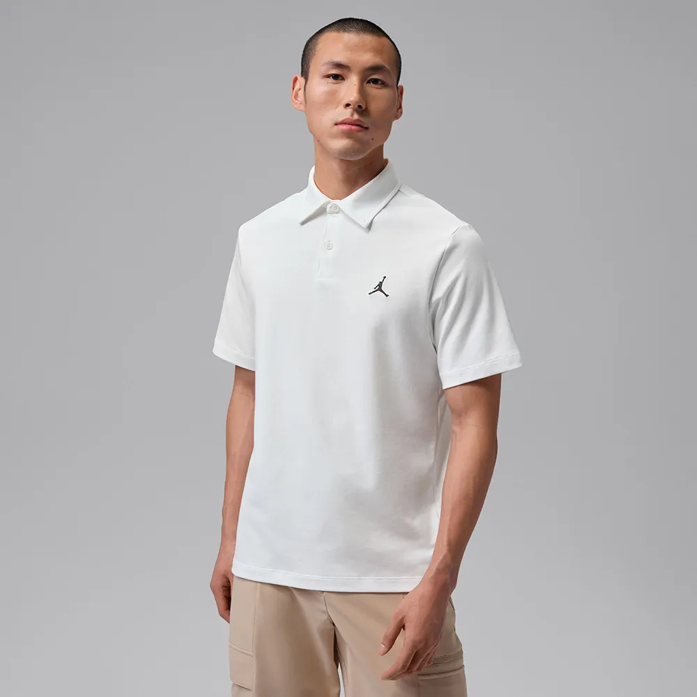 【NIKE GOLF】Jordan Sport男款 Dri-FIT 高爾夫球衫 白色(HQ8689-100)