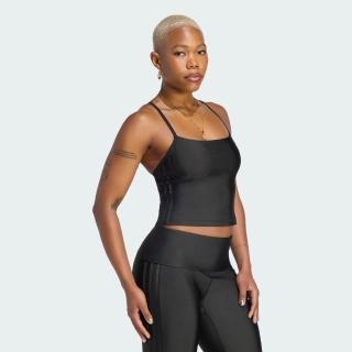 【adidas 愛迪達】ORIGINALS SPORT 運動背心 KU3696 女款CLIMACOOL短版緊身加襯背心