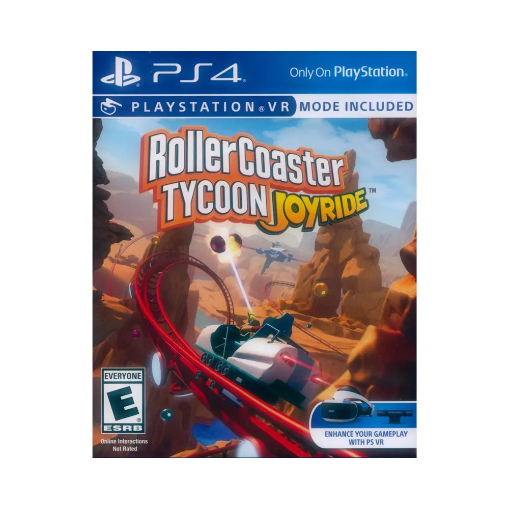 【SONY 索尼】PS4 模擬樂園 雲霄飛車 Rollercoaster Tycoon Joyride(英文美版 支援PSVR)