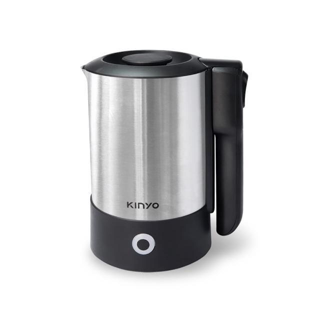 【KINYO】0.6L雙電壓旅行快煮壼  電熱壺  熱水壺 煮水壺 電茶壺(無底座一體成型 ASHP70)