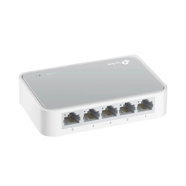 【TP-Link】TL-SF1005D 5埠100Mbps桌上型乙太網路交換器