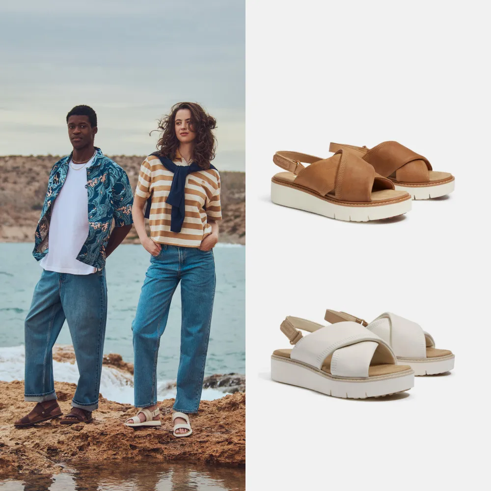 【Timberland】精選涼鞋 拖鞋 皮革 防潑水 男/女鞋 (多款任選)