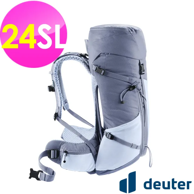 【deuter】FUTURA透氣網架背包24SL(3400526水藍/戶外旅遊/日常休閒/旅行/登山健行)