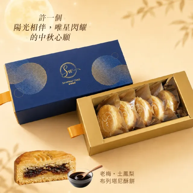 唯星蛋糕 歲月梅好禮盒(中秋禮盒\送禮\月餅\名店\老梅\糕餅\伴手禮\日本報導)