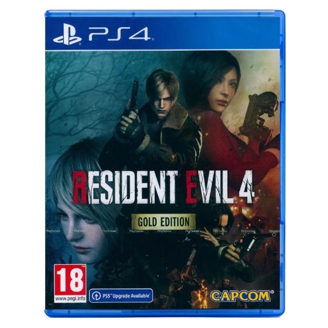 【SONY 索尼】PS4 惡靈古堡 4 重製版 黃金版 中英日文歐版 RESIDENT EVIL 4 BIOHAZARD RE:4