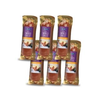 【Emborg 安博格】荷蘭 煙燻乾酪 200g x6入(Smoked Processed Cheese)