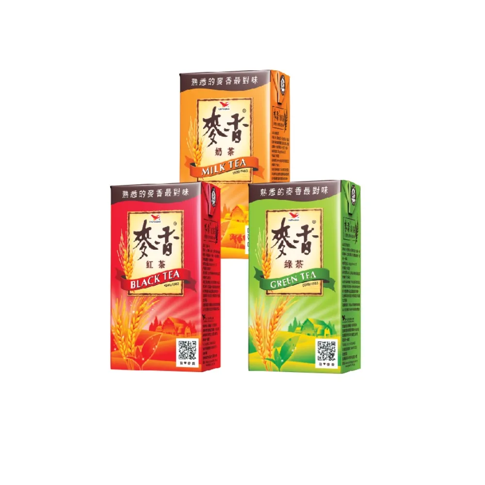 【麥香】300mlx3箱(共72入 任選紅茶/奶茶/綠茶)(-中元)