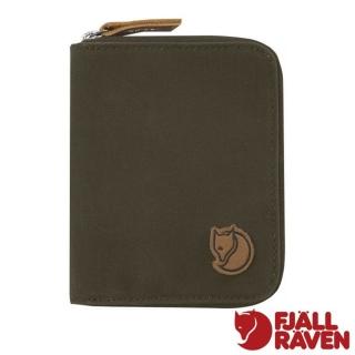 【Fjallraven】小狐狸 Zip Wallet 防潑水耐磨錢包.皮夾/ 24216-633 深橄欖