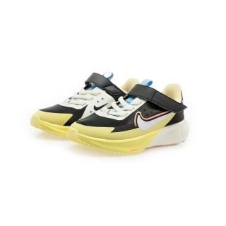 【NIKE 耐吉】運動鞋 童鞋 中童 兒童 魔鬼氈 SONIC FLY PS 黑黃 IW2030-011