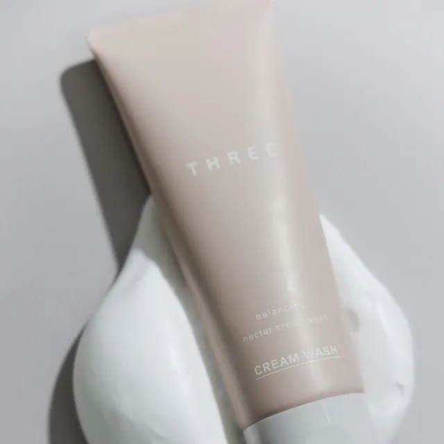 【THREE】平衡花蜜洗顏皂霜80g 雙入組