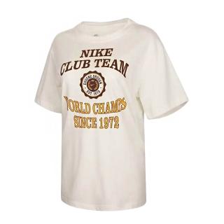 【NIKE 耐吉】As W Nsw Nk Clsc Bf Tee Champ 短袖 女款 奶茶色 印花 IM6421-133