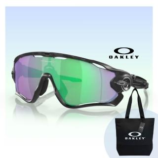 【Oakley】Jawbreaker 公路運動抗UV太陽眼鏡(OO9290-79 Prizm Road Jade 鏡片)