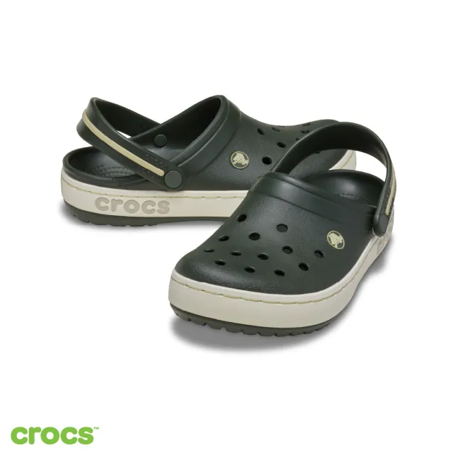 【Crocs】中性鞋 仿舊卡駱班克駱格 洞洞鞋(213224)