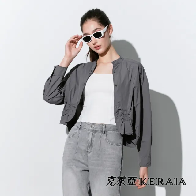 【KERAIA 克萊亞】悠悠輕旅輕薄透氣速乾外套(兩款；多色)