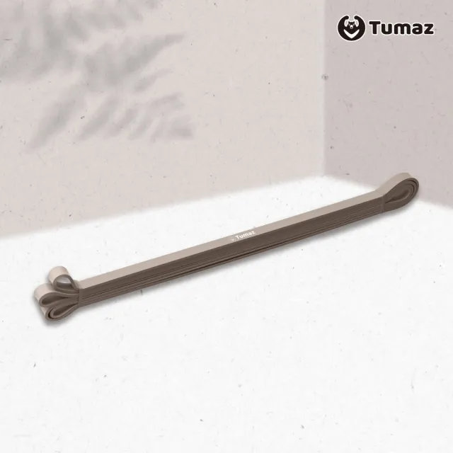 【Tumaz 月熊】加長加厚乳膠彈力帶 15磅