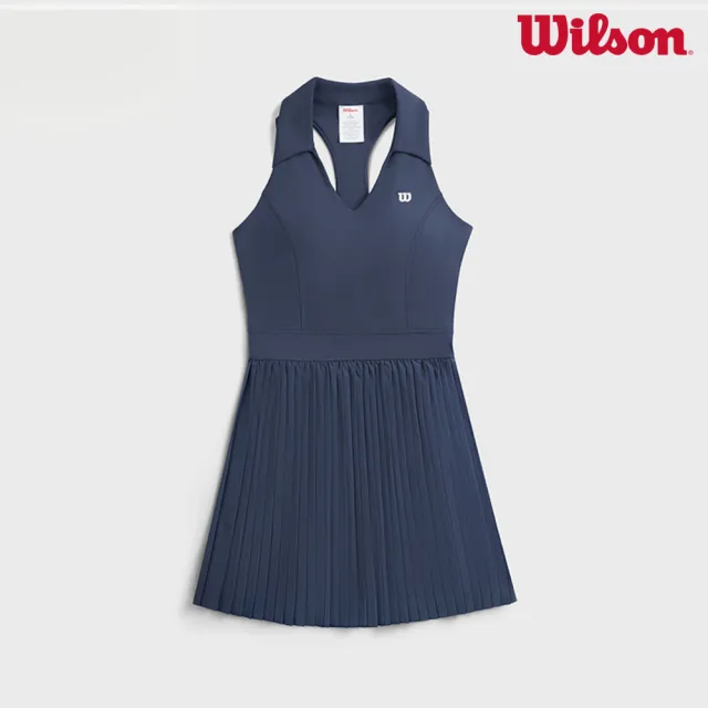 【WILSON】Sports Dress Classic Navy 女款 服飾 連身裙 海軍藍 WE00341U001001