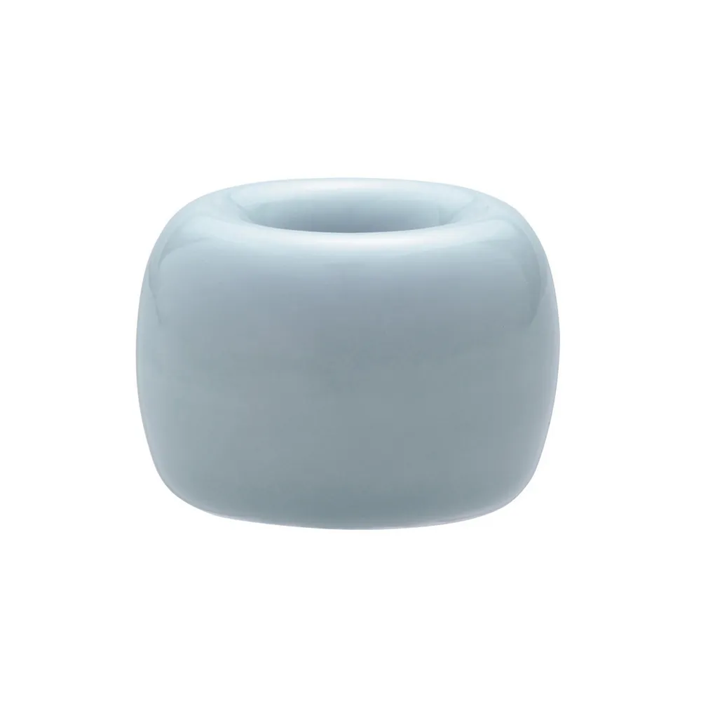 【MUJI 無印良品】白磁牙刷架/1支用/藍色