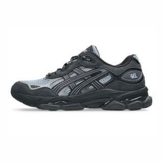 【asics 亞瑟士】GEL-NYC 2.0 男 休閒鞋 復古 麂皮 流行 黑 藍(1203B080-400)