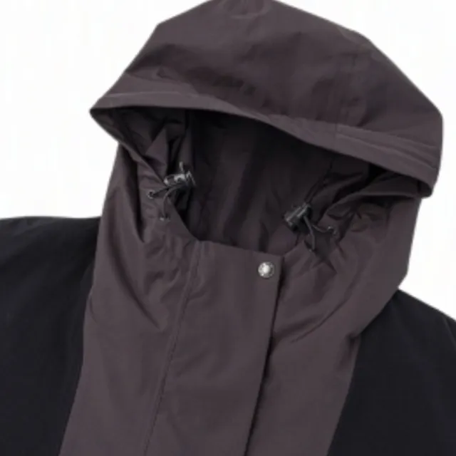 【The North Face】北臉 外套 女 運動連帽外套 防潑水 W REIGN ON 2.0 JACKET 黑灰 NF0A8J6YT6Z