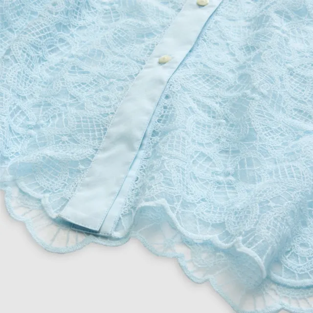 【LEVIS】BLUETAB™ 蕾絲編織上衣 女生上衣 人氣新品 006UI-0000