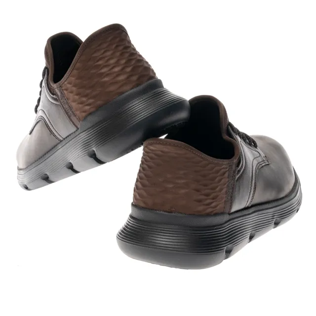 【SKECHERS】男鞋 休閒系列 休閒鞋 瞬穿舒適科技 GARZA(205278WDKBR)