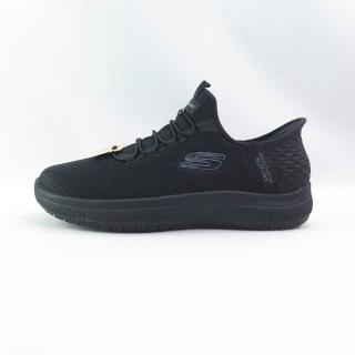 【SKECHERS】女工作鞋系列 運動鞋 SUMMITS SR 寬楦款 瞬穿 (108144WBBK黑)