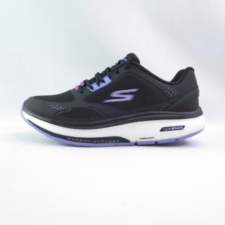 【SKECHERS】女款 頂級健走鞋 GO WALK WORKOUT WALKER 寬楦(125137WBKLV黑/紫)