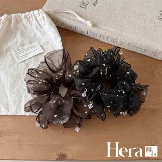 【HERA 赫拉】超仙百搭蓬鬆髮圈三入組 H115080701(百搭 髮圈 三入組)