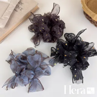 【HERA 赫拉】超仙百搭蓬鬆髮圈三入組 H115080701(百搭 髮圈 三入組)