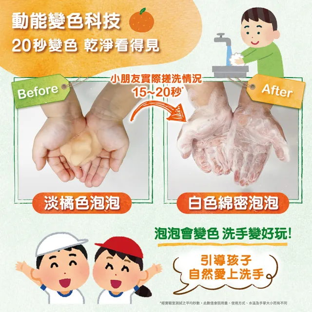 【橘子工坊】超值洗手慕斯4件組(350ml+350mlX3補瓶)