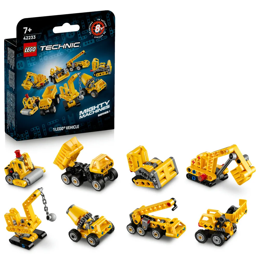 【LEGO 樂高】科技系列 42233 強大機具(STEM教育 隨機驚喜盒 禮物 玩具)