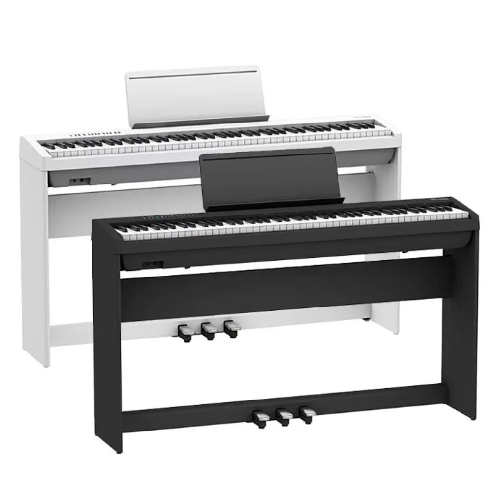 【ROLAND 樂蘭】FP30X 88鍵電鋼琴 全套組 黑色/白色(（含琴椅 耳機 原廠保固）)